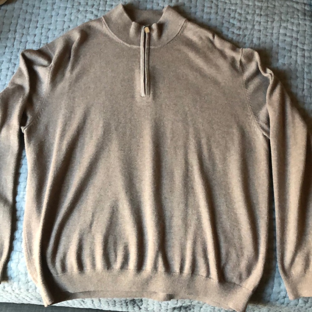 Men’s Quarter Zip Sweater